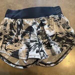 Under Armour Black and Gray Athletic Shorts